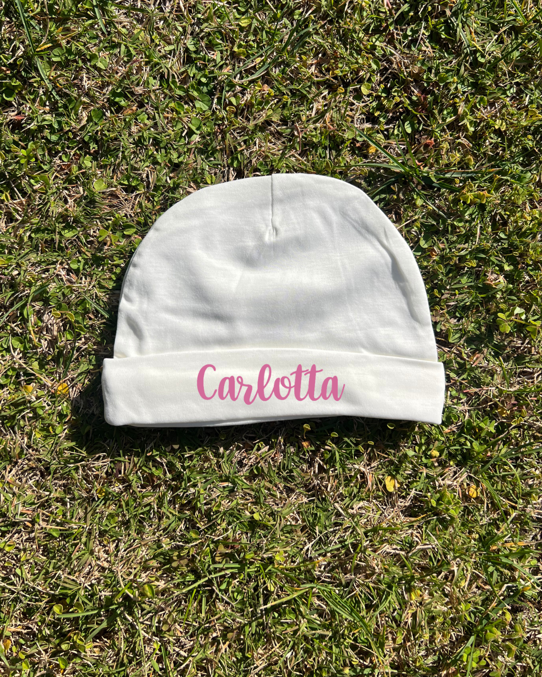Cappellino neonato personalizzato