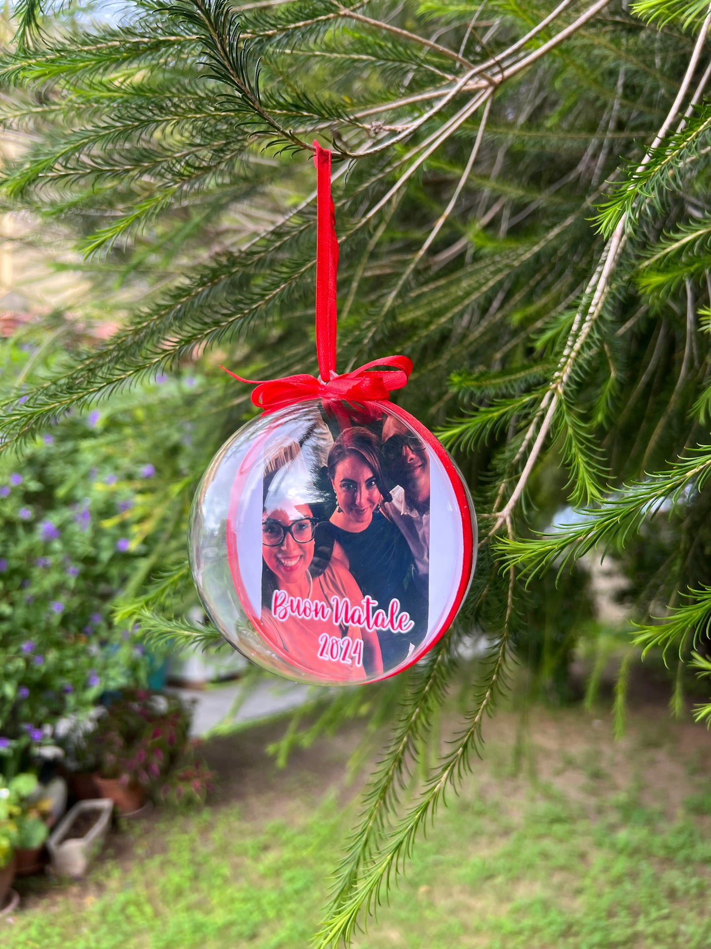 Pallina di Natale Foto personalizzata