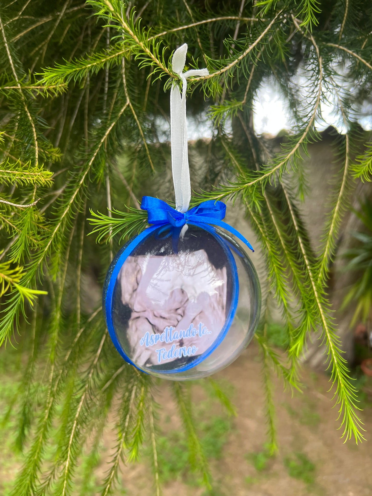 Pallina di Natale Foto personalizzata
