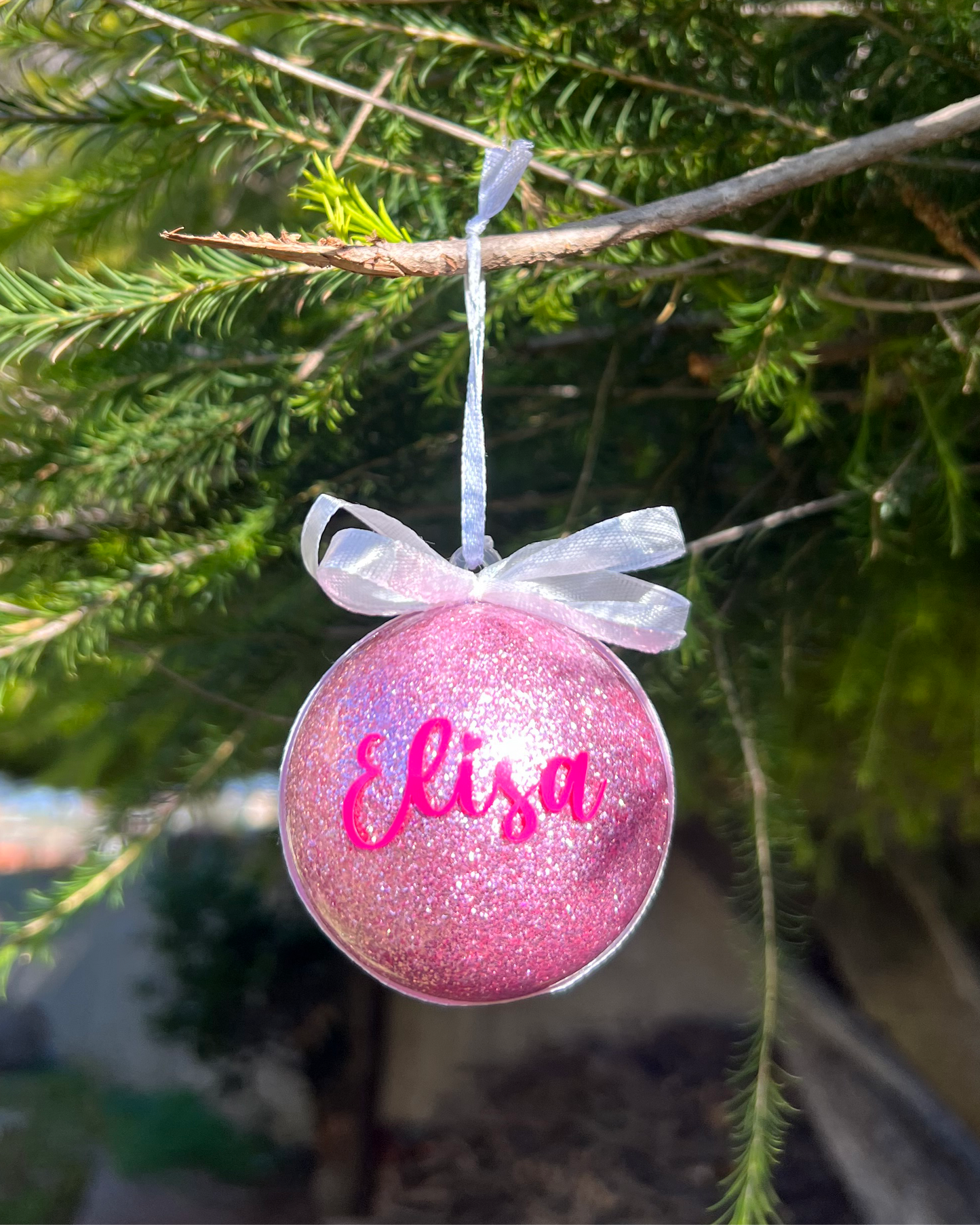 Pallina di Natale - 6cm personalizzata