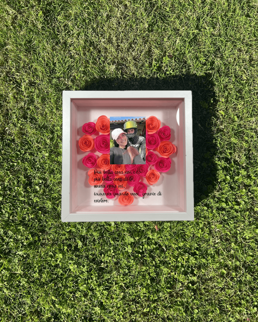 Shadow Box Amore personalizzata