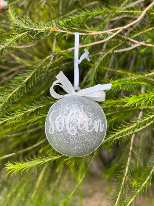 Pallina di Natale - 6cm personalizzata