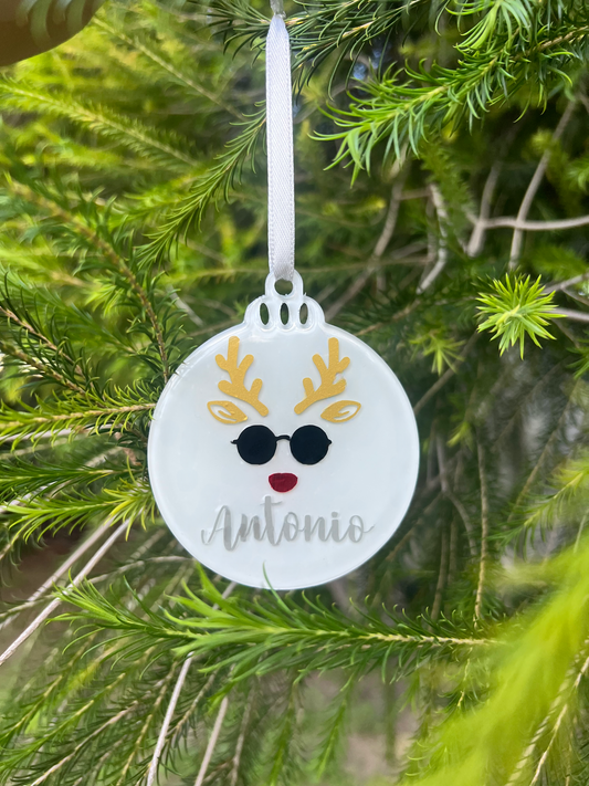 Pallina di Natale Slim personalizzata